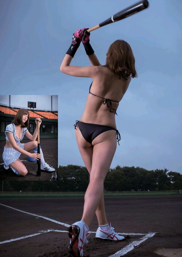 稲村亜美 お尻