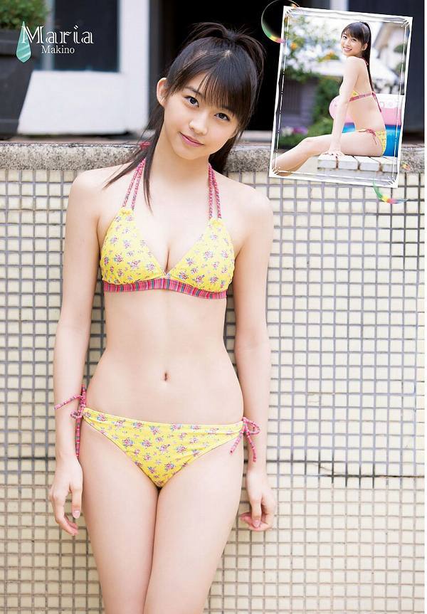 牧野真莉愛 水着