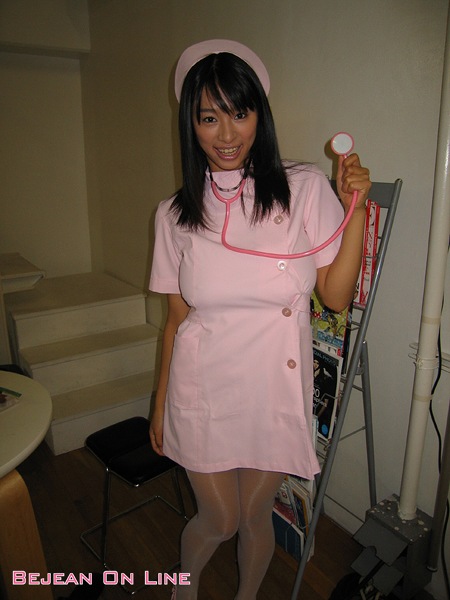 春菜はな ナースコスプレ パンスト