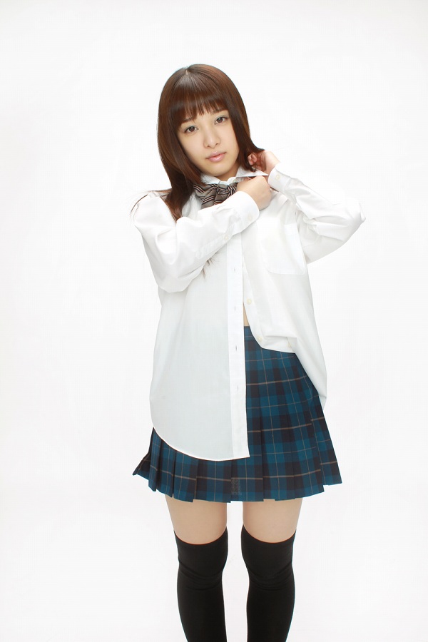 池田ショコラ 制服コスプレ グラビア