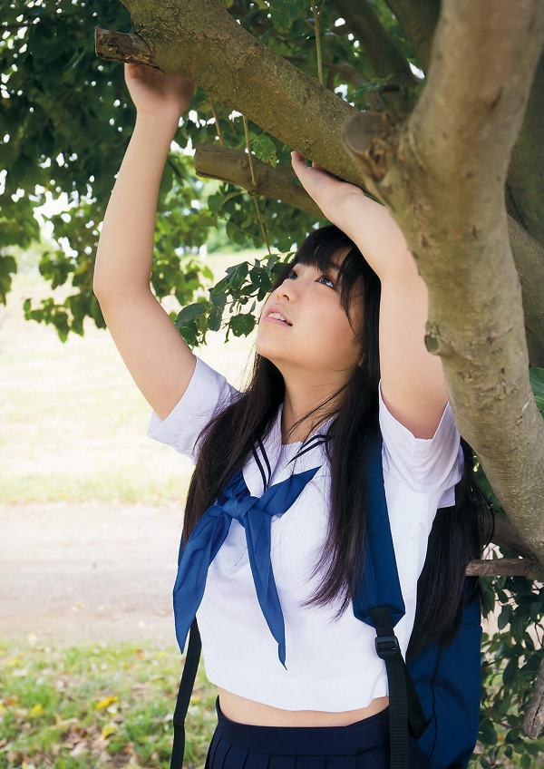 大原優乃 セーラー服コスプレ グラビア