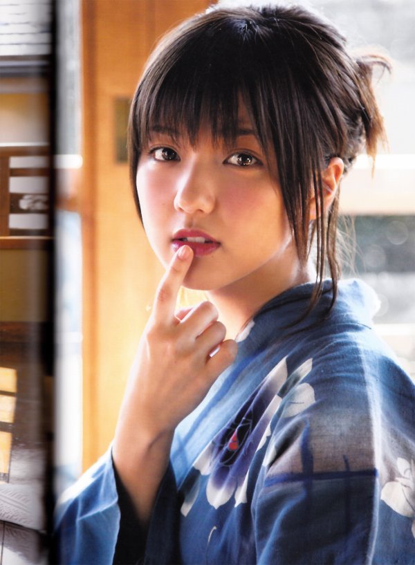 真野恵里菜 浴衣 グラビア