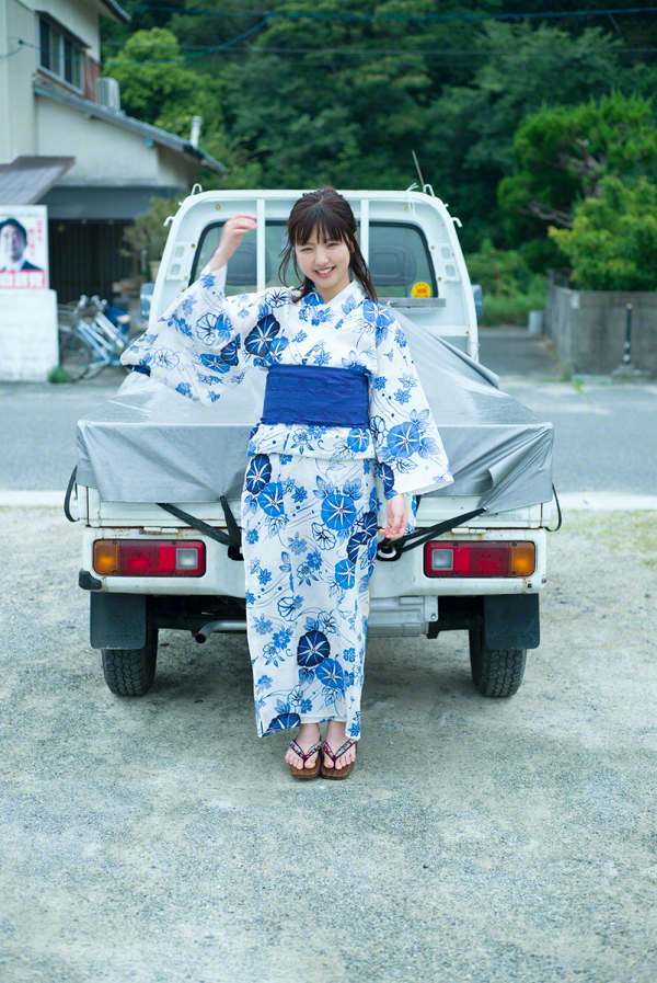 真野恵里菜 浴衣 グラビア