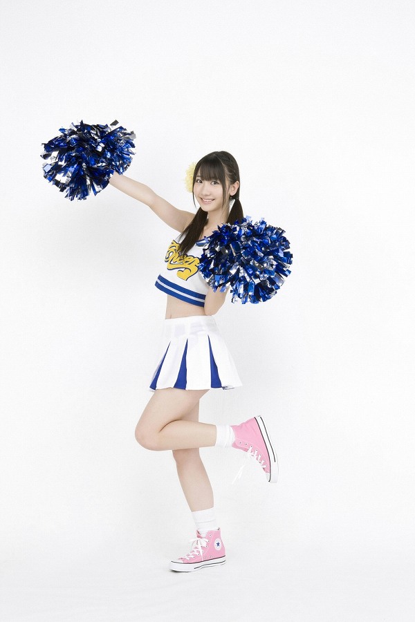 柏木由紀 チアガールコスプレ グラビア