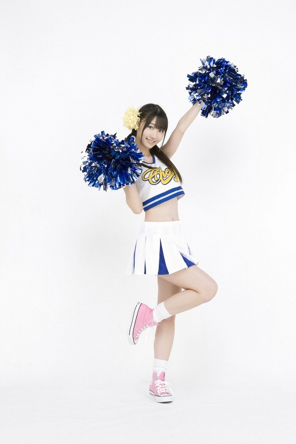 柏木由紀 チアガールコスプレ グラビア